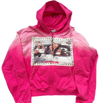 "Pretty GIrls Love Scene" zipup pink