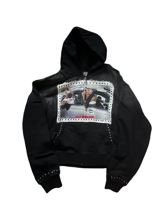 "Pretty GIrls Love Scene" zipup black