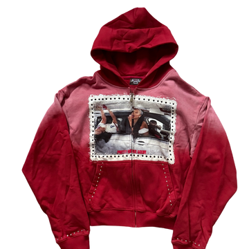 "Pretty GIrls Love Scene" zipup red